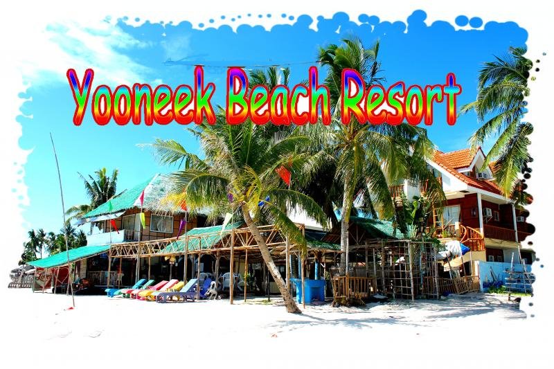 Yooneek Beach Resort beachfront view