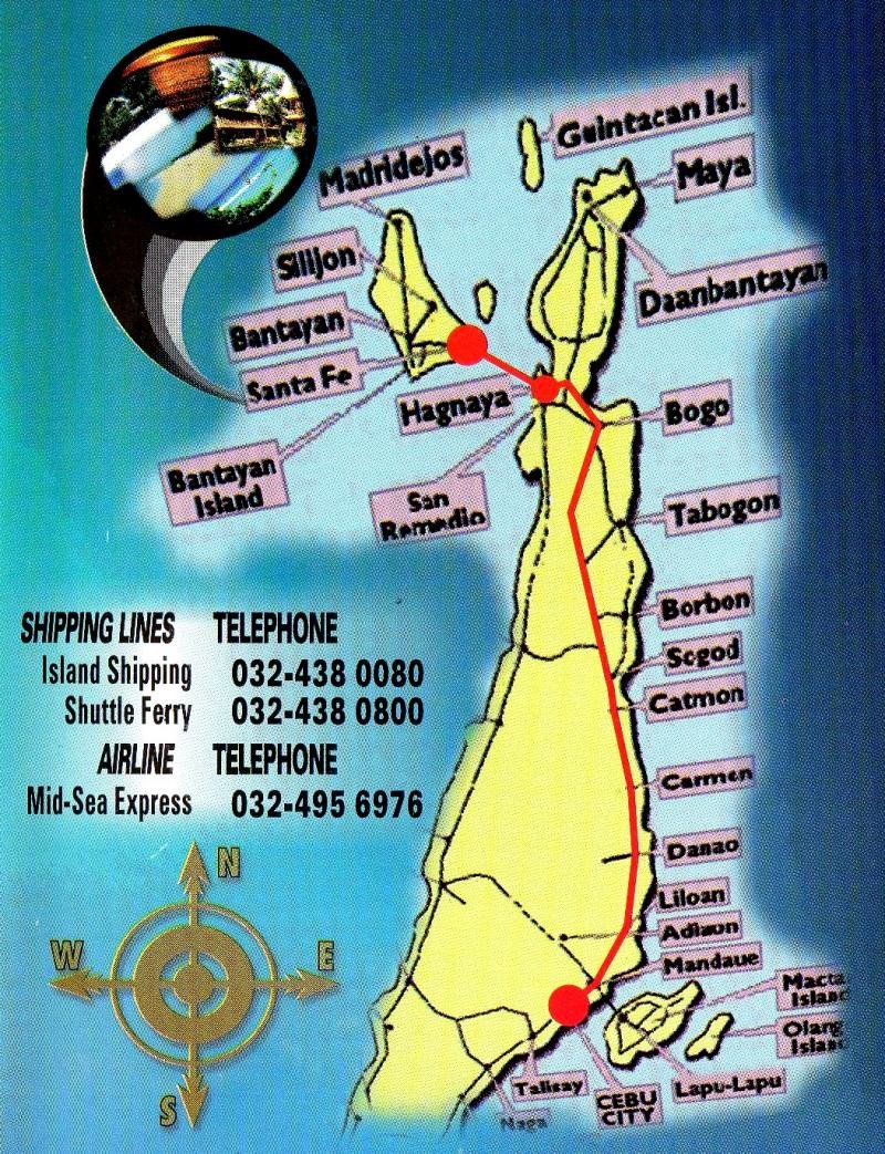 Directions to Yooneek Beach Resort, Bantayan Island